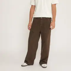 DENIMLAB - Pantalón 100% Algodón Baggy Hombre