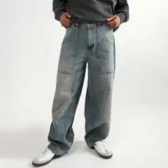 DENIMLAB - Jean 100% Algodón Baggy Hombre