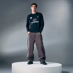 BEARCLIFF - Jean 100% Algodón Baggy Fit Hombre