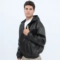 DENIMLAB - Casaca Pu Manga Larga Hombre