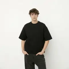 BEARCLIFF - Camisa Algodón Casual Manga corta Hombre