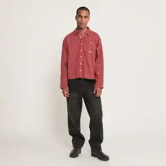 DENIMLAB - Camisa 100% Algodón Manga Larga Hombre
