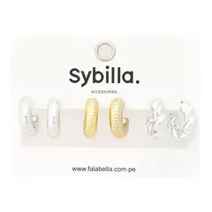 SYBILLA - Set Aretes X3