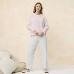 STEFANO COCCI - Pijama Polar Con Pantuflas