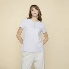 BLU - Polo Pijama Manga Corta