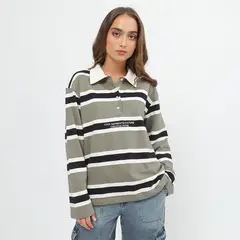 DENIMLAB - Polo Manga Larga Mujer