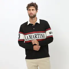 LA MARTINA - Polo Manga larga 100%Algodón Hombre