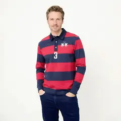 LA MARTINA - Polo Manga larga 100%Algodón Hombre