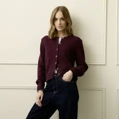 BASEMENT - Chompa 100% Lana Mujer.
