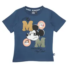 DISNEY - Polo Niño Manga Corta Algodón Mickey Mouse