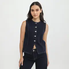 SYBILLA - Blusa Manga Corta Mujer