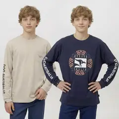 DOO AUSTRALIA - Polo Niño Pack X2 Algodón