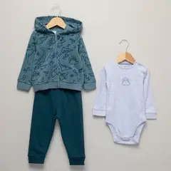 YAMP - Conjunto Bebé Niño 3 Piezas