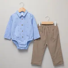 YAMP - Conjunto Bebé Niño Algodón