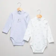 YAMP - Body Bebé Niño Pack X2 Algodón
