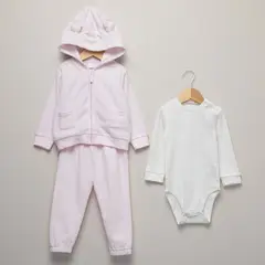 YAMP - Conjunto Bebé Niña 3 Piezas