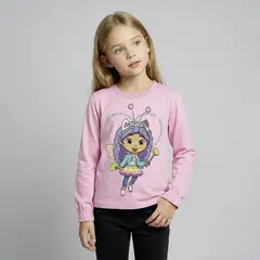 LA CASA DE GABBY - Polo Niña Algodón Gabbys Dollhouse