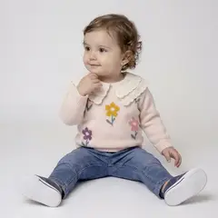 YAMP - Chompa Bebé Niña Algodón