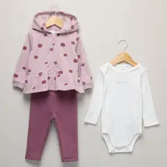 YAMP - Conjunto Bebé Niña 3 Piezas