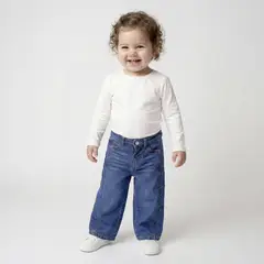 YAMP - Jean Bebé Niña Algodón