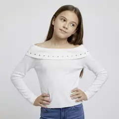 ELEVEN - Chompa Niña Algodón