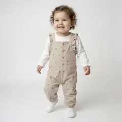 YAMP - Conjunto Bebé Niña Algodón