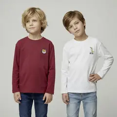 YAMP - Polo Niño Pack X2 Algodón