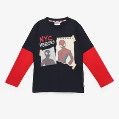 SPIDERMAN - Polo Niño Algodón Spider-man