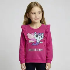 LA CASA DE GABBY - Polera Niña Algodón Gabbys Dollhouse