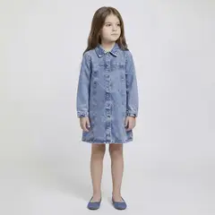 YAMP - Vestido Niña Algodón