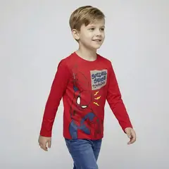 SPIDERMAN - Polo Niño Algodón Spider-man
