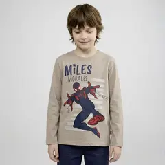 SPIDERMAN - Polo Niño Algodón Spider-man