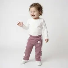 YAMP - Pantalón Bebé Niña Algodón
