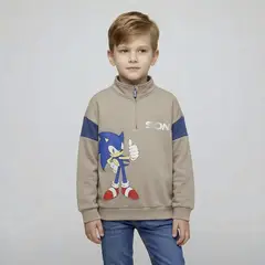 SONIC - Polera Niño Algodón