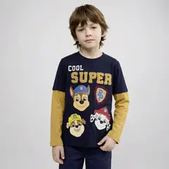 PAW PATROL - Polo Niño Algodón