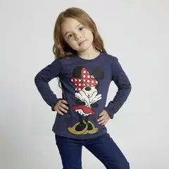 DISNEY - Polo Niña Algodón Minnie