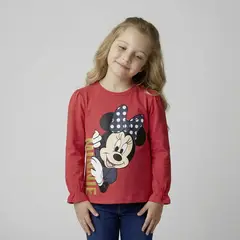 DISNEY - Polo Niña Algodón Minnie