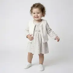 YAMP - Conjunto Bebé Niña Algodón