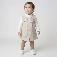 YAMP - Conjunto Bebé Niña Algodón