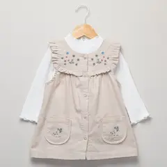 YAMP - Conjunto Bebé Niña 4 Piezas Algodón