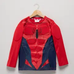 SPIDERMAN - Polo Niño Manga Larga Algodón Spider-Man