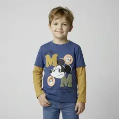 DISNEY - Polo Niño Algodón Std Characters