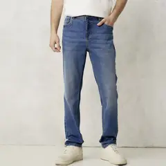 BEARCLIFF - Jeans Slim Algodón Hombre Estilo Casual