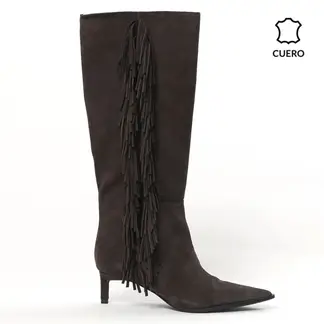 BASEMENT - Botas Mujer de Cuero