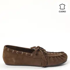BASEMENT - Mocasines Mujer de Cuero