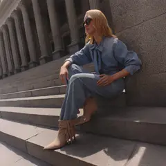 BASEMENT - Botas Mujer de Cuero