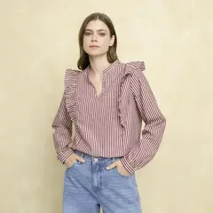 UNIVERSITY CLUB - Blusa Manga Larga Mujer