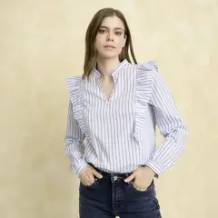 UNIVERSITY CLUB - Blusa Manga Larga Mujer