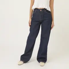 SYBILLA - Jean Straight Tiro Medio Mujer