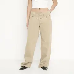 SYBILLA - Jean Straight Tiro Medio Mujer